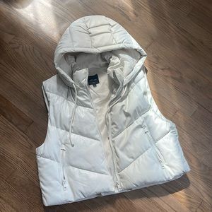 Puffer Vest with Hood